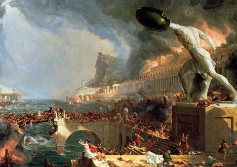 Grande inc?ndio de Roma no ano 64, Thomas Cole (1801 %u2013 1848)