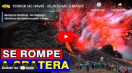 Terror no Havaí – Mauna Loa, maior vulcão ativo do mundo, entra em erupção (vídeo)