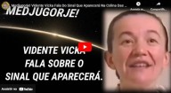 Vidente Vicka fala do sinal que aparecerá na Colina das Aparições, em Medjugorje (vídeo)