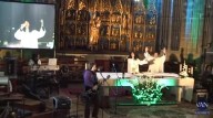 '... PORQUE NÃO SERÁ ASSIM SEM QUE ANTES VENHA A APOSTASIA...' (II Tes. 2, 3) - Padre Jony e sua missa rock, em plena Catedral de Tortosa, na Espanha