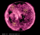 Velocidade do vento solar dispara e atinge 800 km/s