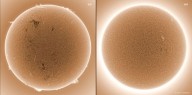 'O SOL SE CONVERTERÁ EM TREVAS...' (Joel 2, 21)    Onde foram parar as manchas solares? O Sol está morrendo?