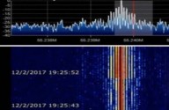 Estranho som captado por radar em 02-12-2017 permanece inexplicável