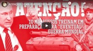 “E OUVIREIS FALAR DE GUERRAS E RUMORES DE GUERRAS...” (Mt 24, 6)       10 mil russos treinam em preparação para eventual guerra mundial (vídeo)