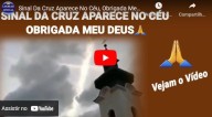 Sinal da Cruz aparece no céu durante celebração da Missa (vídeo)