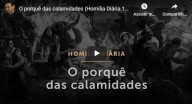 O porquê das calamidades (Pe. Paulo Ricardo)