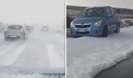 Ilha italiana fica sob gelo em plena onda de calor