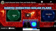 A segunda chama solar direcionada para a Terra em dois dias cria um apagão nas ondas curtas de rádio sobre o sudeste da Ásia - O tsunami solar de Ejeção de Massa Coronal pode nos impactar!!!