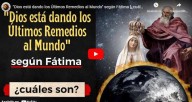 “Deus está dando os últimos remédios ao mundo.” Quais são? (vídeo)