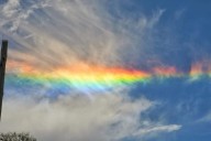 Arco Iris de Fogo perto de Goa Vieja, Índia 